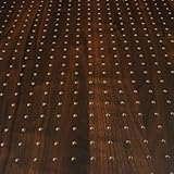 有孔ボード　木目調ジョージオネスト2417-122(4x910×1820)穴径5ミリ穴ピッチ25ミリ