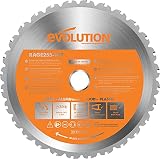 エボリューション RAGE (レイジ) 万能切断チップソー 216mm R216TCT オレンジ
