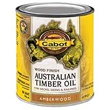 Cabot Samuel 19457 – 05 Amberwood Australian Timberオイルウッドステイン仕上げ、QT。 1 qt 19457-05 1