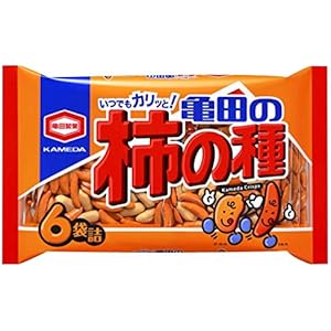 亀田製菓 亀田の柿の種6袋詰 200g×6袋