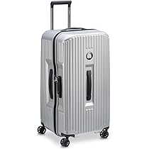 Amazon.co.jp: Delsey SECURITIME Zip 126L Suitcase, Silver, Silver 