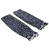 スタイリッシュな汚れ防止オーバースリーブ、アームスリーブ/シェルビーアームカバー、子供用/大人用、ブルー