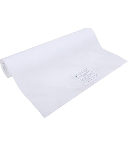 HimaPro Black Cut Away Machine Embroidery Stabilizer - 2.5 Oz, 12" X 25 Yard Roll For Dark Fabrics