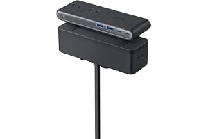 Anker Nano Power Strip (10-in-1, 70W, クランプ式) | 電源タップ usb付き コンセントタップ AC差込口 6口 USB-C 2ポート USB-A 2ポート 延長コード