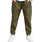 [バーニング ゴー] キッズ ボーイズ 長ズボン 長パンツ 子供服 男の子 ロングパンツ 綿 コットン ボトムス 無地 美脚ストレッチ スポーツ 運動服 ゆったり カジュアル ジュニア 春 夏 秋