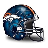 NFL　デンバーブロンコアクセント　ヘルメット　ランプ　Bradford Exchange社【並行輸入】
