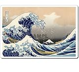 4012 浮世絵マウスパッド 葛飾北斎-神奈川沖波裏