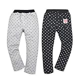 ベビー服 女の子 ロング パンツ ボトム ミニ裏毛 ドット柄 ワッペン 女児 ベビー (1.グレー/95cm)