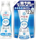Amazon.co.jp: アリエール 【まとめ買い】【本体+詰替セット】 MiRAi