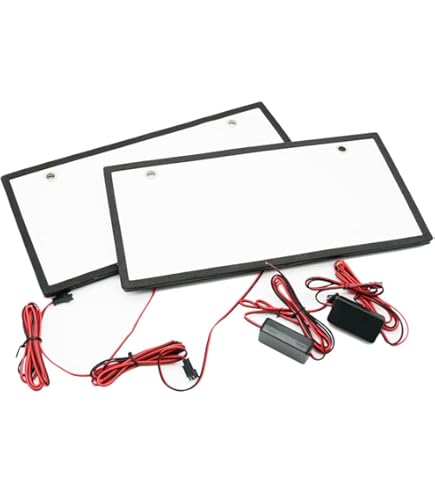 Amazon | 井上工業 字光式ナンバープレート照明器具 LED