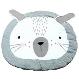shuohuベビーキッズKawaii Cartoon Rabbitクロール毛布ラウンドカーペット床マット