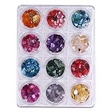 Beito ネイルアートデコレーション シェル 光沢 ミニボトル入 ネイル用貝殻 クラッシュシェル