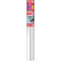 飛散防止フィルム LINTEC リンテック 凸凹ガラス用 防災フィルム130 (92cm×90cm×1