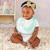 ベビーアスペン Baby Aspen 女の子用マーメイドスタイxゴールドリボン付きヘッドバンド2点セット [並行輸入品]
