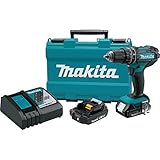 Makita XPH10R 18V Compact Lithium-Ion Cordless Hammer Driver-Drill Kit (2 Amp) 1/2 [並行輸入品]