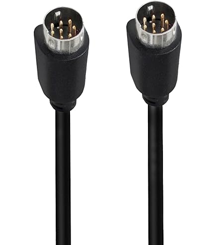 Câble Vidéo S DIN 9 Broches Mâle-mâle - Pour Projecteur, Récepteur, Home Cinéma