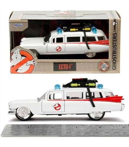 Amazon | MATTEL 1/18 ゴーストバスターズ ECTO-1 完成品 | ミニカー