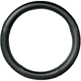 ボンフォーム(BONFORM) ハンドルカバー ユニゾンカーボン S 36.5~37.9cm ブラック 軽・普通車用 6734-01BK