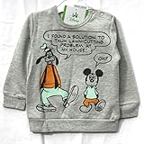 (ディズニー)Disney ディズニーベビー子供服 トレーナー ミッキー＆グーフィー グレー サイズ:95