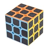 Viviseason (ビビシーズン)　3 x 3スピード キューブ　ブカーボンファイバーステッカーパズル Toy キッズ 子供　滑らない　おもちゃ