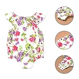 PER ベビー服 ロンパース カバーオール　可愛い　幼児 赤ちゃん　女の子　花柄　コットン　快適　夏用