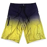 KLEW NCAA Michigan Wolverinesグラデーションボードショーツ S ブルー