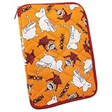 母子手帳ケース (マルチケース) オレンジ ちらし 陽気な毎日 リトルミイ (ムーミン)