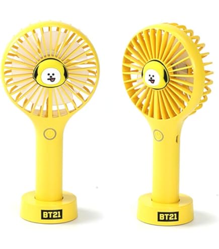 BTS 手持ち扇風機付き BTS 防弾少年団 公式グッズ TinyTAN Butter MINI HANDY FAN