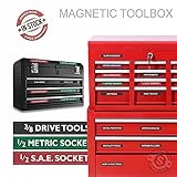Steellabels "Magnetic"Tool Box Organizer Labels organize boxes, drawers & cabinets "Quick & Easy", f
