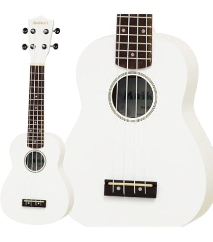 Amazon.co.jp: Maika'i MKU-1 WH ホワイト ソプラノウクレレ ソフト