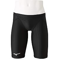 MIZUNO(ミズノ)レース用競泳水着 メンズ ストリームエース ハーフスパッツ N2MB0022 FINA(国際水泳連盟)承認済み 120~2XLサイズ