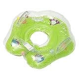 YideaHome　赤ちゃん 浮き輪 うきわ首リング お風呂 遊び 調節ベルト付き