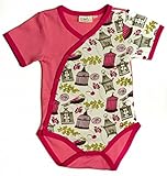 オリガニー バーディー ボディー スーツ ピンク 3-6か月 (並行輸入)