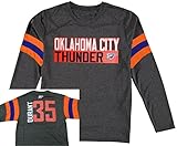Oklahoma City Thunder NBA Boys Kevin Durant # 35長袖シャツユースサイズ M