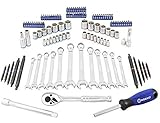 KOBALT 119-piece標準( SAE )とメトリックMechanic 's Tool Set withハードケースby Kobalt