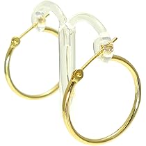 18金 フープピアス 国産 幅1.5mm 外径15mm イエローゴールド 2個 TRIDEA JEWELRY 18金 フープピアス 小さめ 国産 幅1.5mm 外径