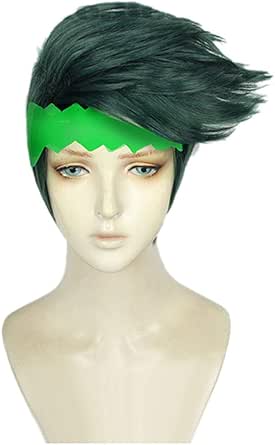 Amazon Cnstone 耐熱ウィッグ 岸辺露伴 コスプレウイッグ かつら Cosplay Wig イベント ハロウィン 仮装 専用ネット付 コスプレ 仮装 通販