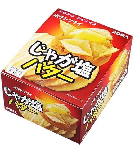 Amazon | 東豊 ポテトじゃが塩バター 11g×20袋×4ボールセット | 東豊