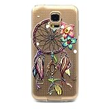 UNEXTATI Galaxy S5 ケース TPUケース ハードカバー 超薄型ケース カバー 耐衝撃 全面保護 軽量 脱着簡単 クリア 透明 Samsung Galaxy S5カバー Cover (