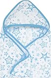 miracle ware ミラクルウエア Hooded Towel フード付きバスタオル Blue Stars ブルースター