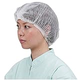 川西工業 クリーンベルズ 不織布使いきりヘアキャップ100枚入 ホワイト フリー 【使いきり】 #7045