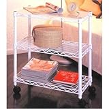 【HOME ERECTA】ホームエレクター ワゴンセット ホワイトタイプ W600×D350×H700 HC1424W