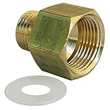 Larsen Supply 17 – 6691 3 / 8 x 1 / 4 CMPアダプタ 3/8-Inch x 1/4-Inch 17-6691 1