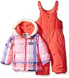 OshKosh B ' gosh Osh Koshベビー女の子幼児Heavyweight 2 pc Printedスノーウェア カラー: レッド