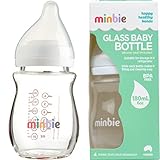 Minbie 6oz Glass Baby Bottle by Minbie