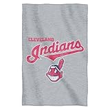 Northwest nor-1mlb100010008ret Cleveland Indians MLB Sweatshirt Throw