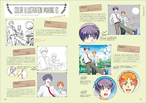 How to Draw Herrenfrisur 250 Buch Manga Anime Frisur Junge Mann Japan A93142 - Bild 8 von 11