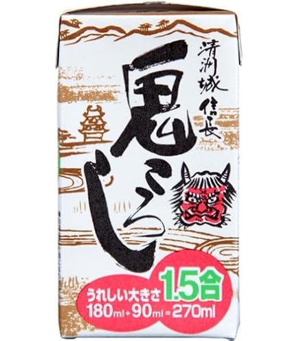 Amazon.co.jp: 日本盛 日本酒 鬼ころし 180ml × 1ケース 30本 パック 