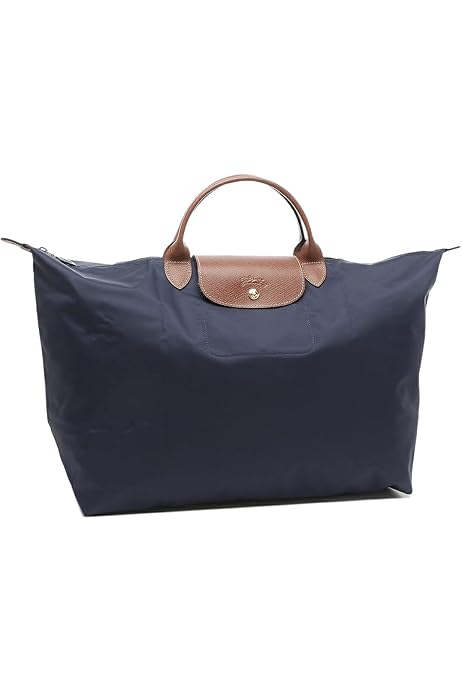 ロンシャン ボストンバッグ ライトブルー おおわ 水色 ル プリアージュ  