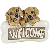 Boston Harbor PTA042B-R1A-AA-1 Welcome Dogs Solar Light [並行輸入品]